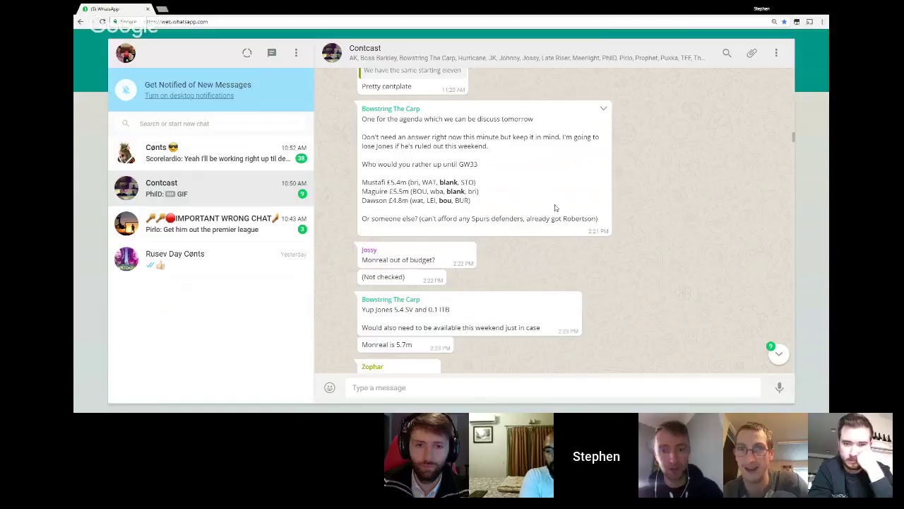 Contcast - 2nd March 2018