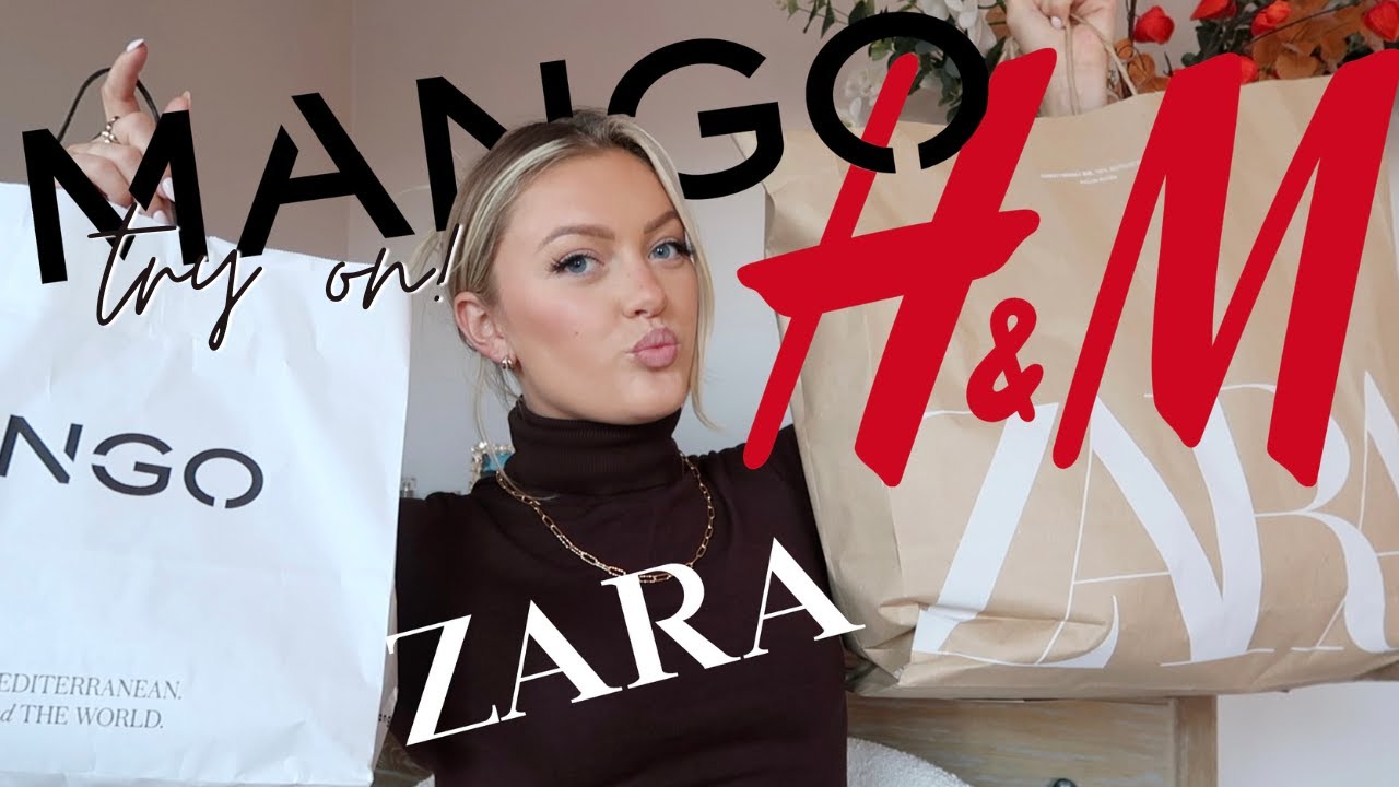 AUTUMN/WINTER TRY ON HAUL | H&M, ZARA & MANGO!!!