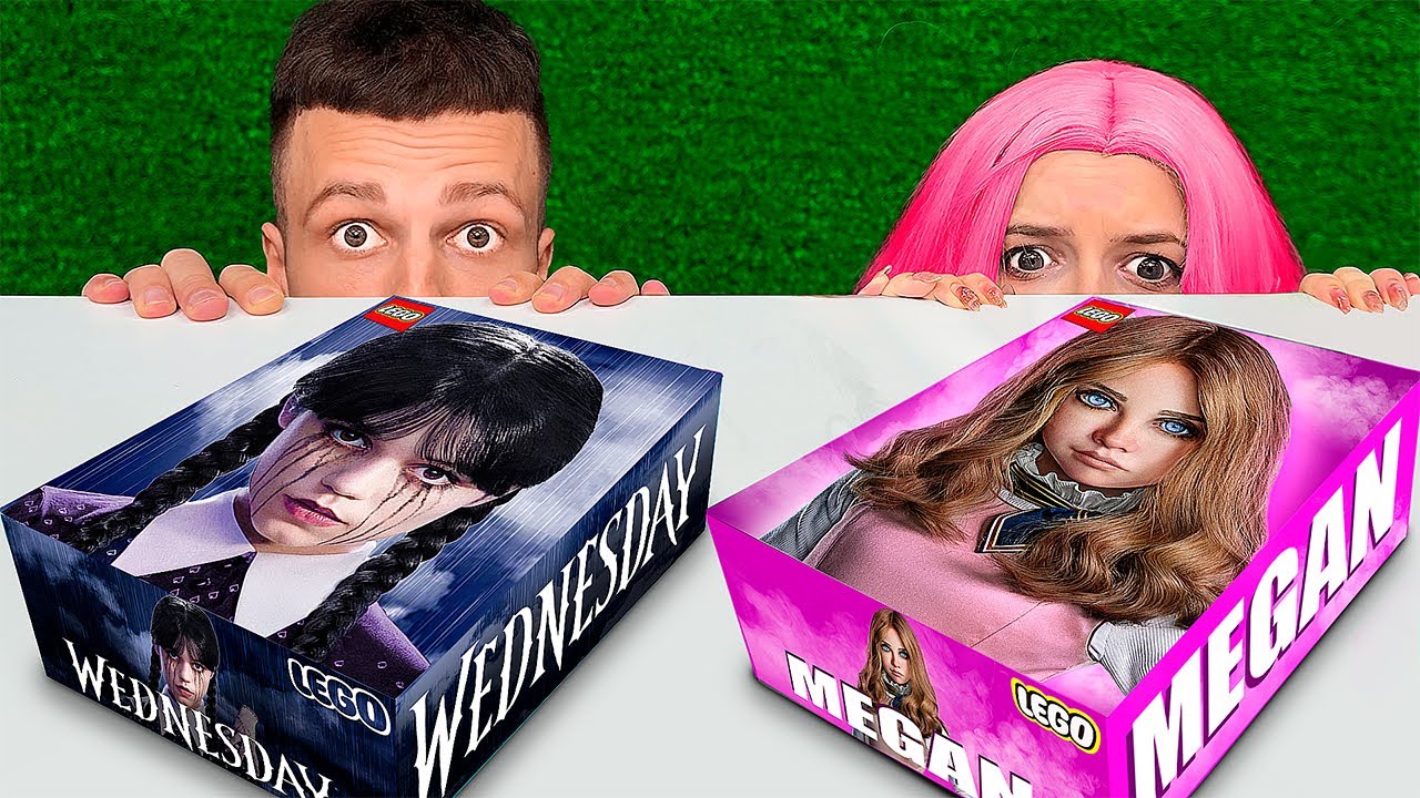 НЕ ОТКРЫВАЙ ЛЕГО НАБОР Wednesday, M3GAN, CHAINSAW MAN в 3:00 НОЧИ!