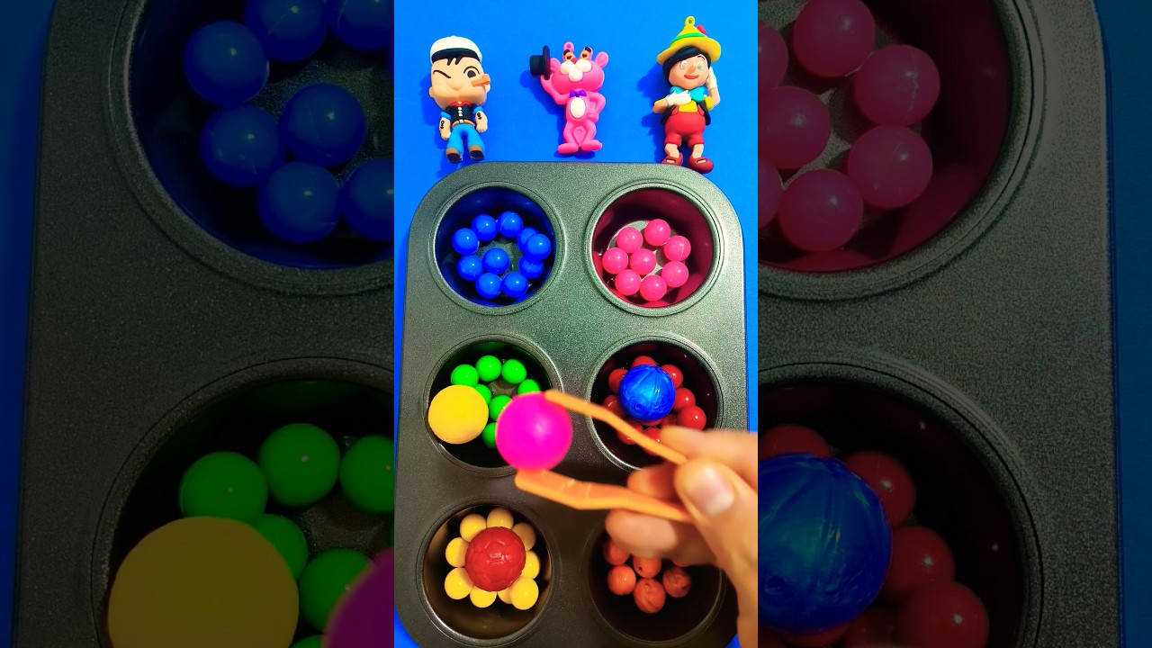Cute Color ✋ Fast Big Ball Color Matching 