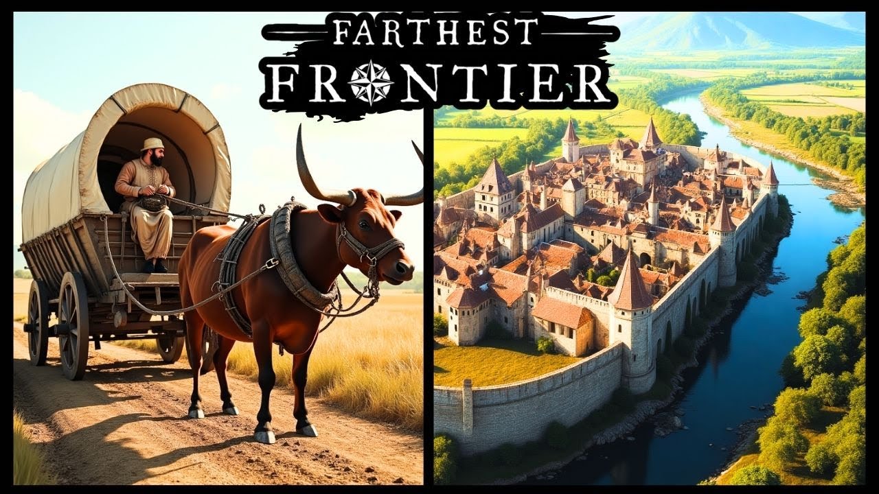 How I Created The Perfect  L-Shaped City Starting From Scratch - Farthest Frontier 0.9.7 Full Series