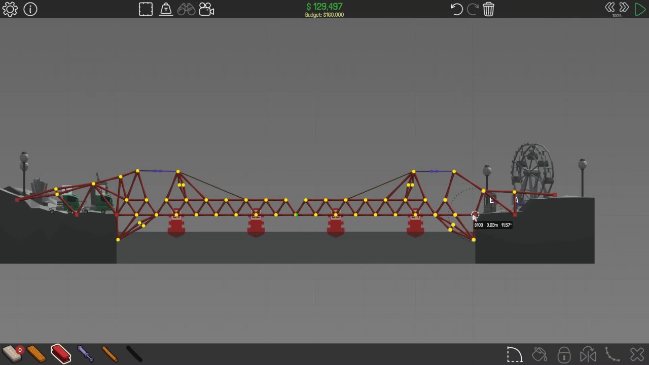 Poly Bridge 5-6 Shipping Canal