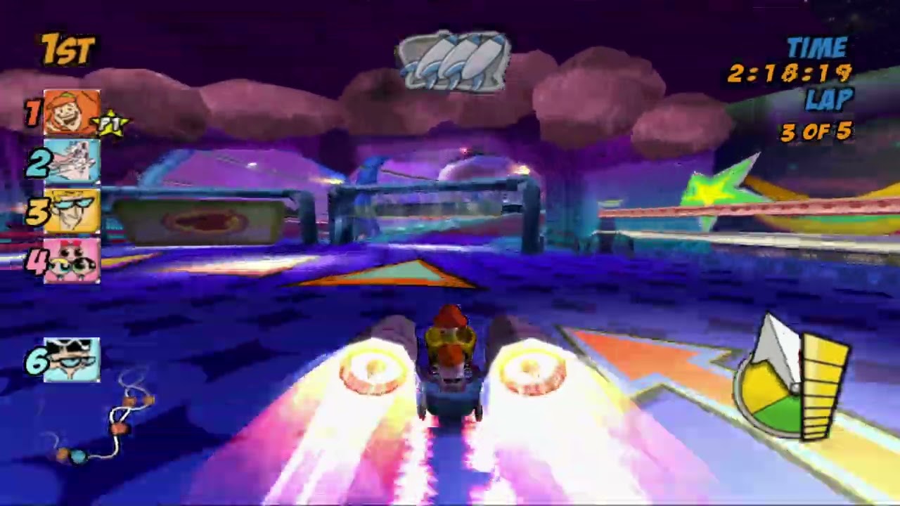 cartoon network racing (ps2) cartoon eliminator