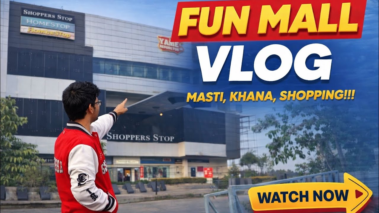 Aaj Ka Vlog  📍 Lucknow Fun Mall Full On masti & shopping 