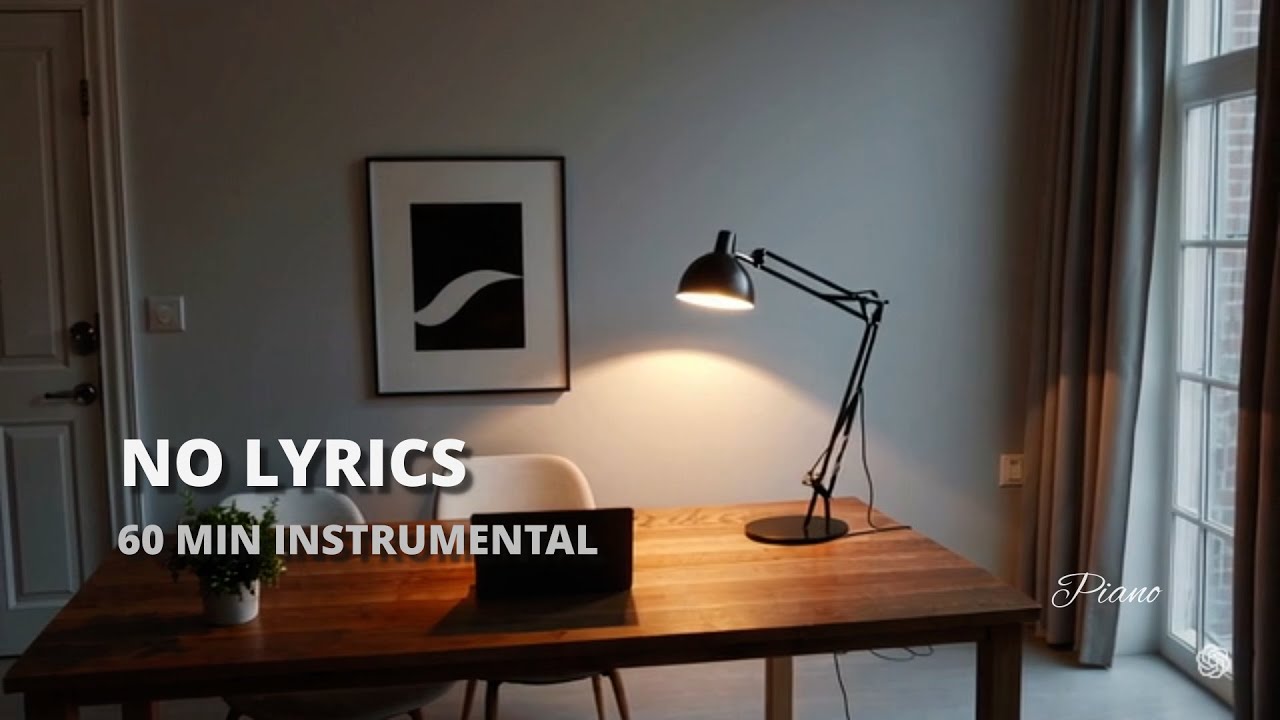 Neutral Piano Instrumental for Work – 60 Minutes | No Lyrics