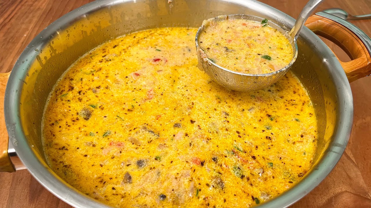 Healthy Vegetable and Tuna Fish Soup Recipe 🍅🐟#souprecipe