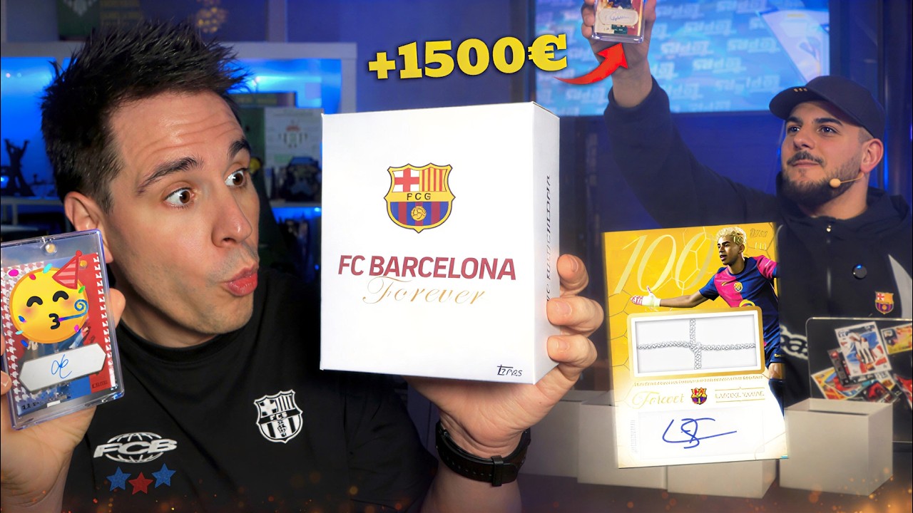 Evento BARCELONA FOREVER y MI CAJA ¡Salen cartas históricas! 😱