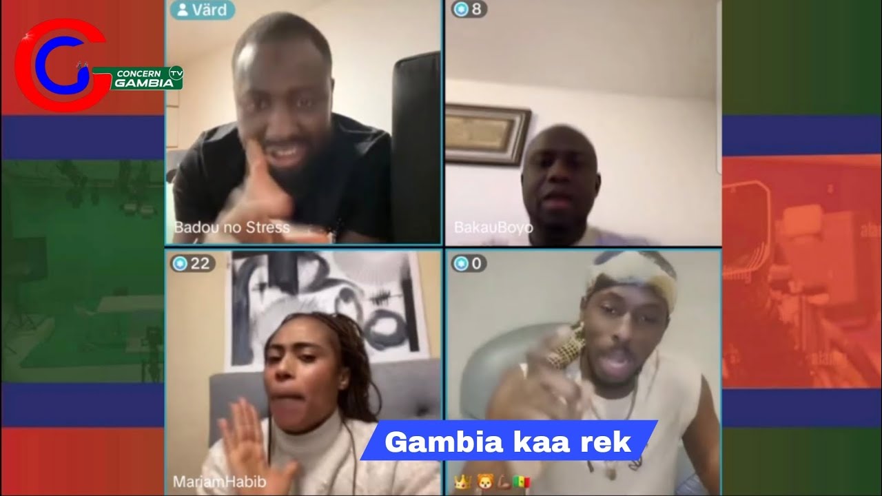 Gambia kaa rek, Mariam Habib vs Ziggy. Wahala amna deh Gambia.