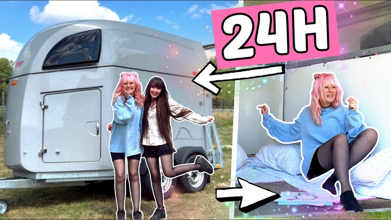 24 Stunden im Pferdeanhänger eingesperrt 😳 | ViktoriaSarina