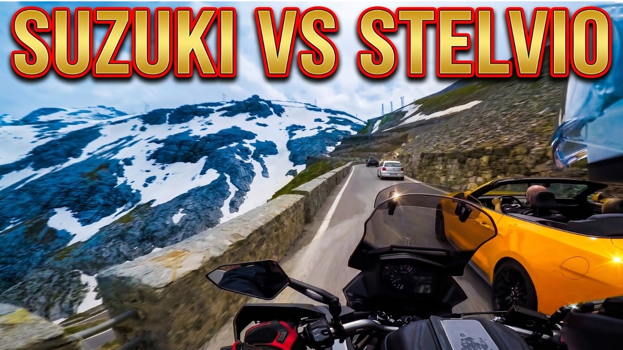 Passo dello Stelvio with Suzuki V -Strom 650 Xt [RAW ONBOARD] #suzuki #suzukivstorm650 #vstrom650xt