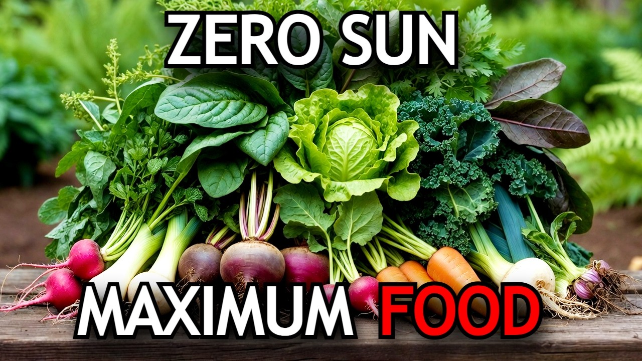 These Vegetables GUARANTEE a Harvest in Full Shade | 15 Crops That Grow Anyway
