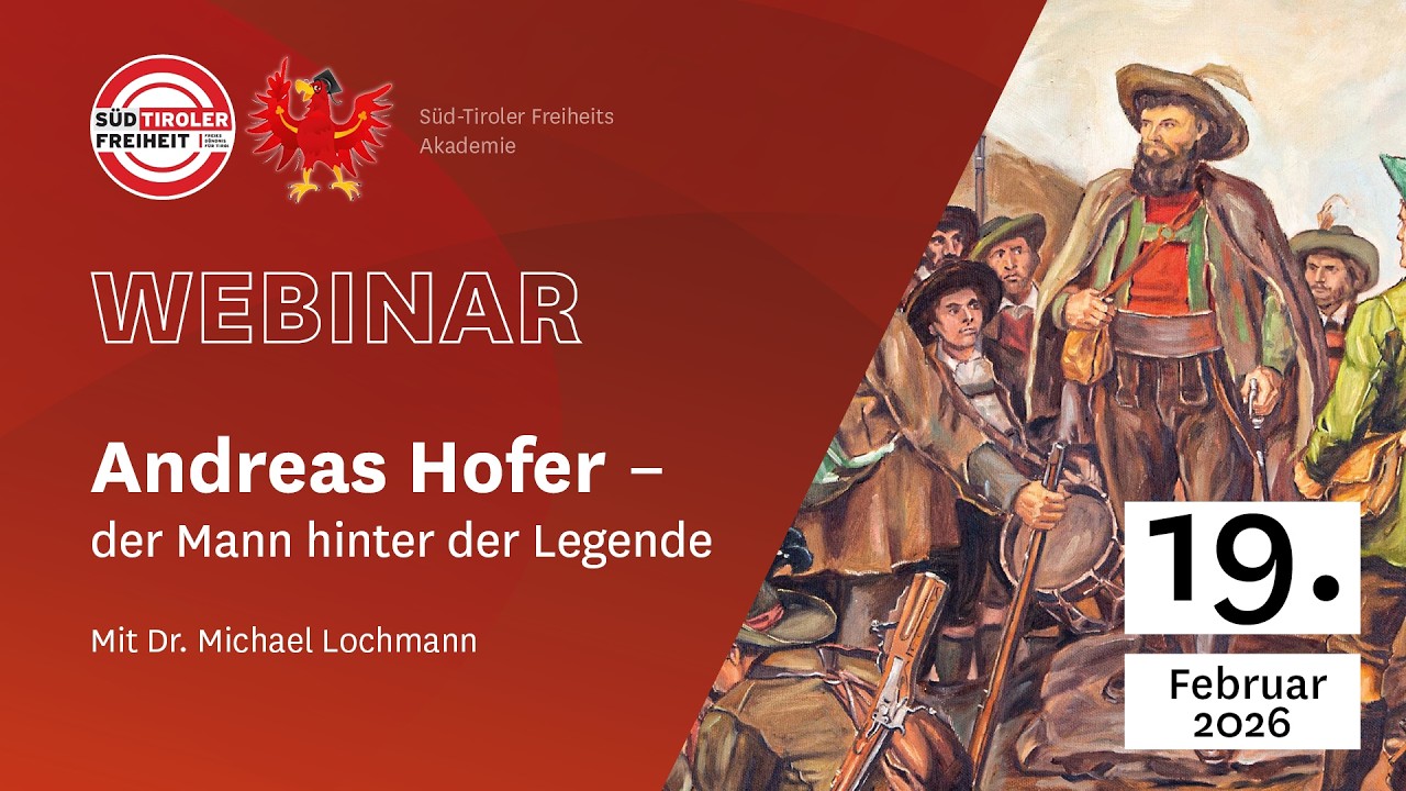 Webinar: Andreas Hofer – der Mann hinter der Legende