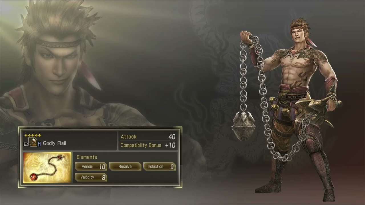 Gan Ning 5th Weapon Godly Flail - DW8XLCE PS3