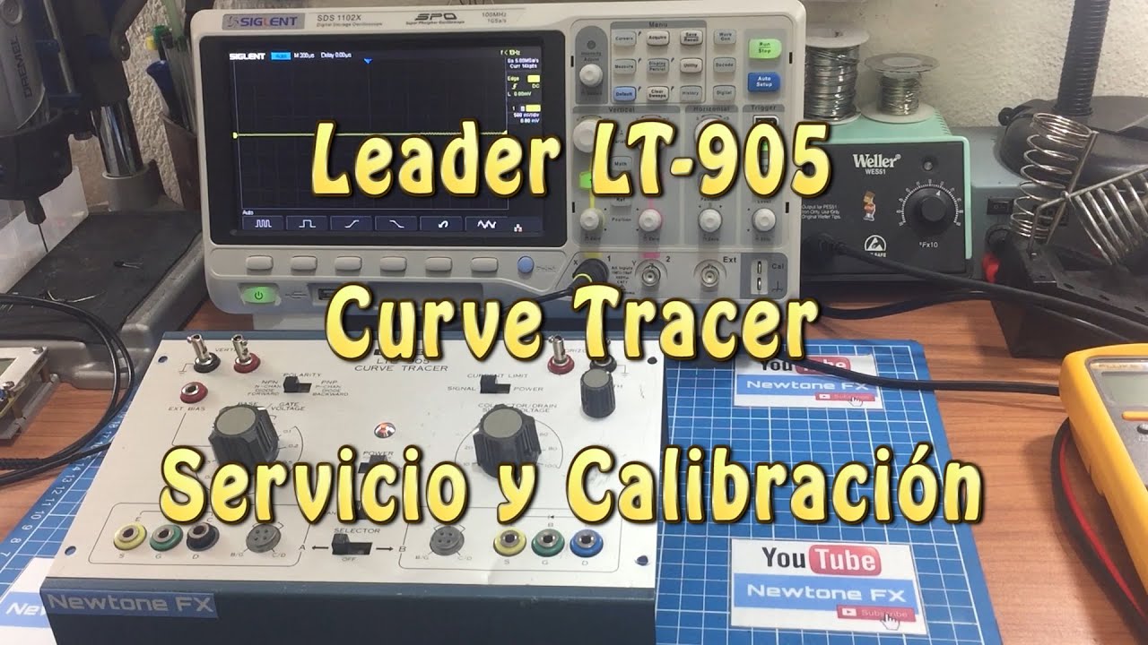 Leader LTC905 Curve Tracer Trazador de Curvas