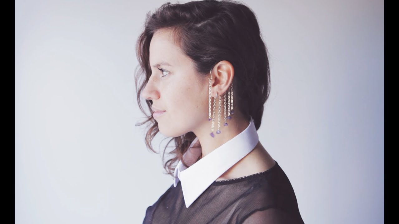 DIY chain and gems ear cuff - CHAIN ACCESSORIES SERIES PART 1