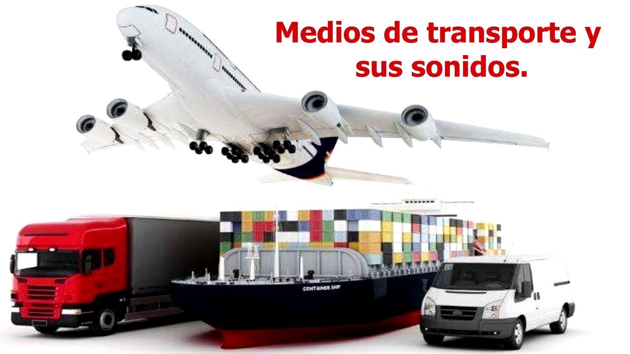 Aprendemos los medios de transporte y sus sonidos correspondientes.