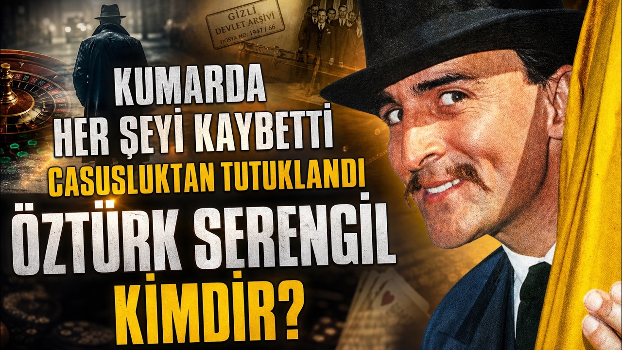 Ünlü Komedyen ÖZTÜRK SERENGİL | Kumarda Her Şeyini Kaybetti! | Casusluktan Tutuklandı!