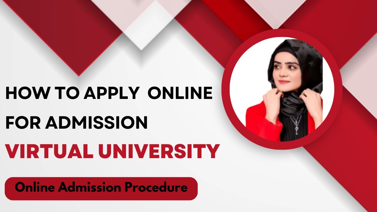 How to apply for admission in Virtual University (VU) online| Admissions Spring 2024