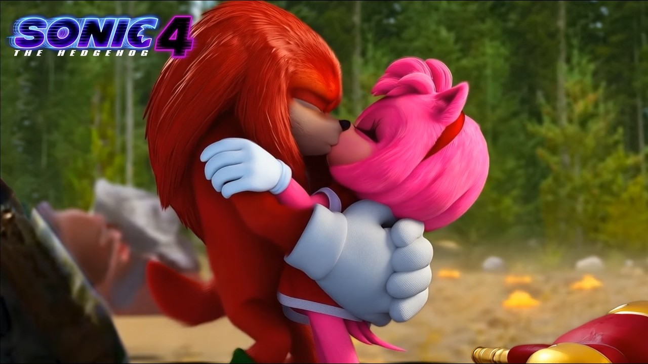 KNUCKLES BESA A AMY ROSE Y Se La Lleva Al Planeta Mobius al Final de SONIC 4 LA PELICULA - Teoría
