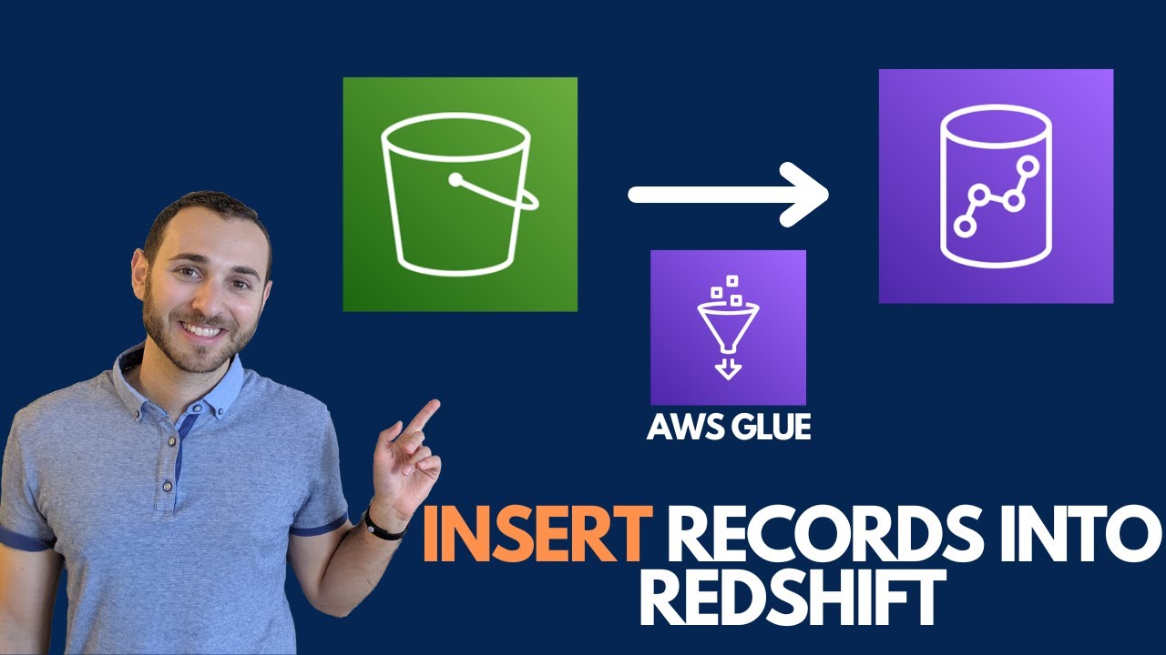 AWS Glue PySpark: вставка записей в таблицу Amazon Redshift