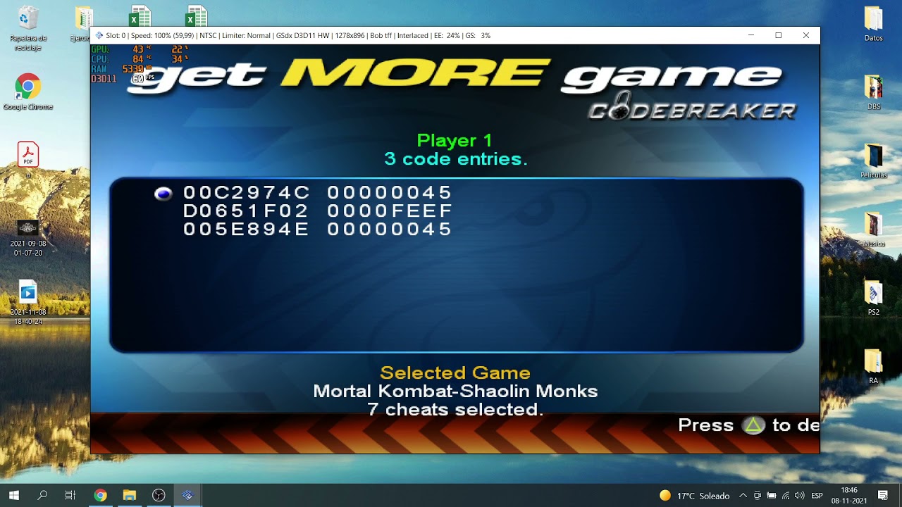 Como usar codebreaker para MKSM