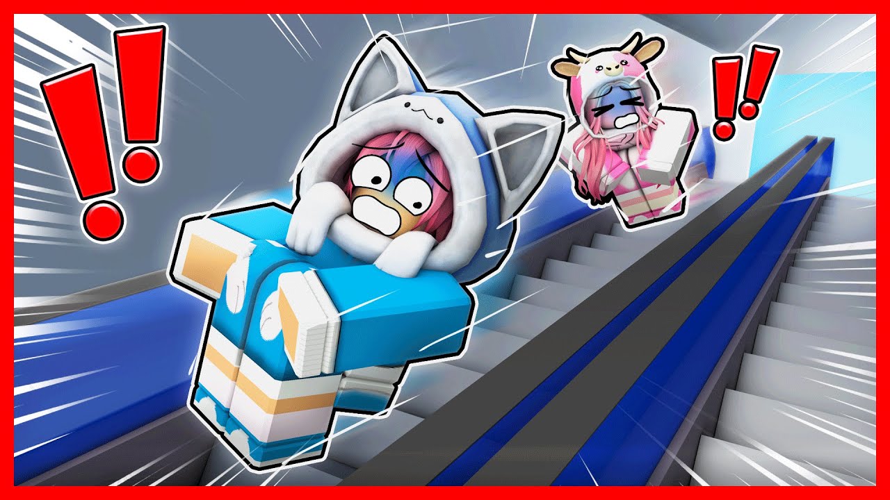 ATUN & MOMON NAIK TURUN TANGGA UNTUK MENJADI KAYA !! ROBLOX
