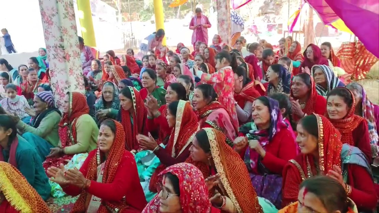 आज शिव महापुराण आठवें दिन खुब झूमे भक्त जन 🌺🙏🙏💐