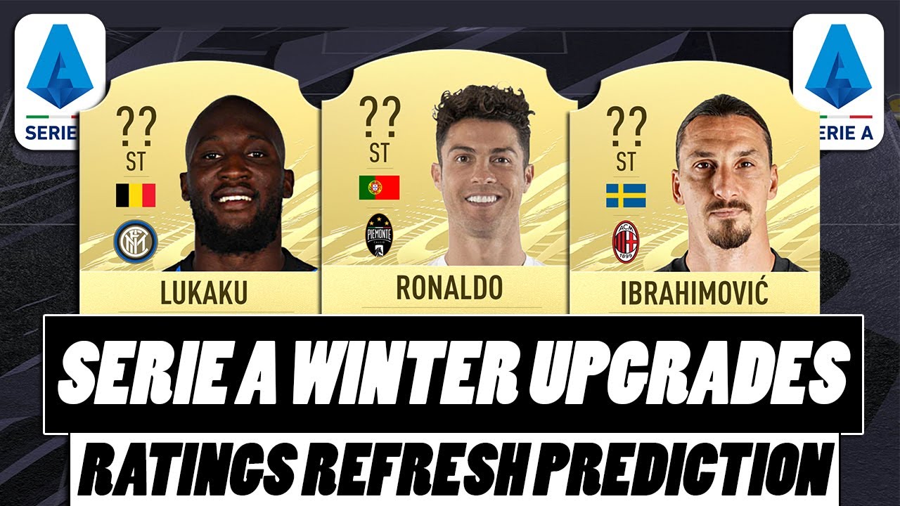 FIFA 21 | SERIE A POSSIBLE WINTER UPGRADES | w/ Ronaldo, Lukaku & Ibrahimovic