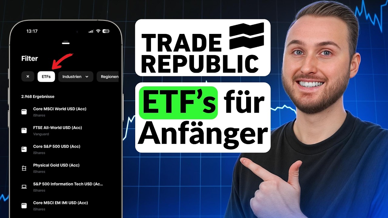 Trade Republic ETF’s erklärt für Anfänger | Trade Republic ETF’s für Anfänger