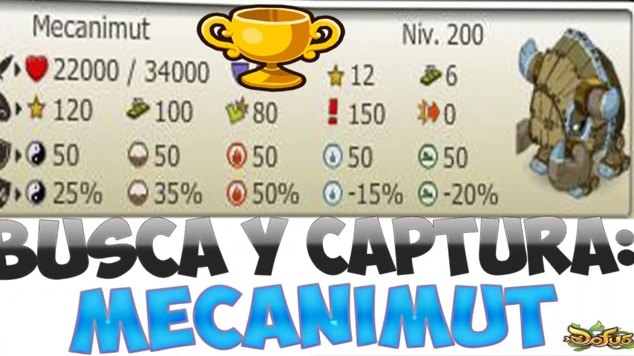 B&uacute;squeda y captura: Mecanimut (Bot&iacute;n8)