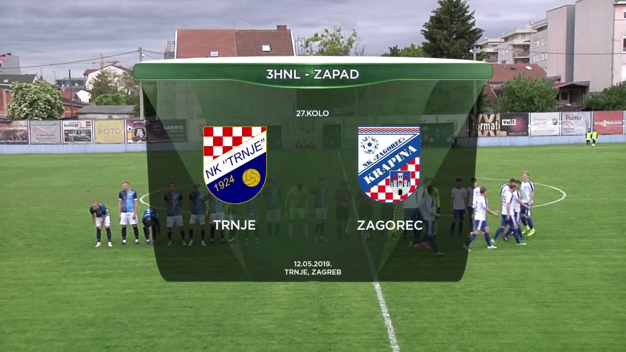 TRNJE vs ZAGOREC 3:1 (30. kolo, Treća HNL - Zapad 18/19)