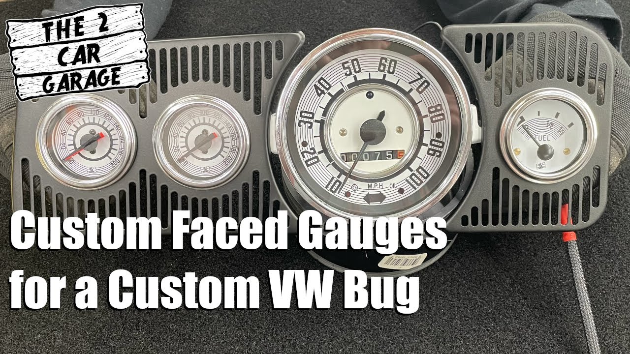Custom Gauges for a Custom VW Bug - Curt's Bug Part 29
