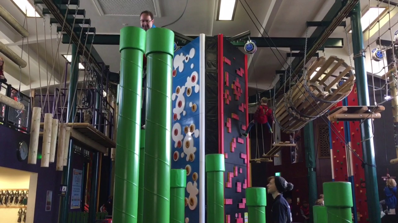 Climbing Fun at Rockreef, Bournemouth