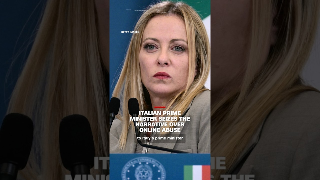 Italian Prime Minister seizes the narrative over online abuse