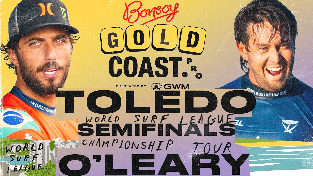 Connor O'Leary vs Filipe Toledo | Bonsoy Gold Coast Pro presented by GWM 2026 - Semifinals