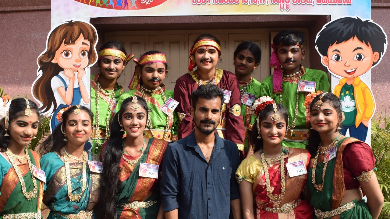 Balotsav Folk Dance l Srinivas choreography l PB Siddartha College l Nalanda Vidya Niketan