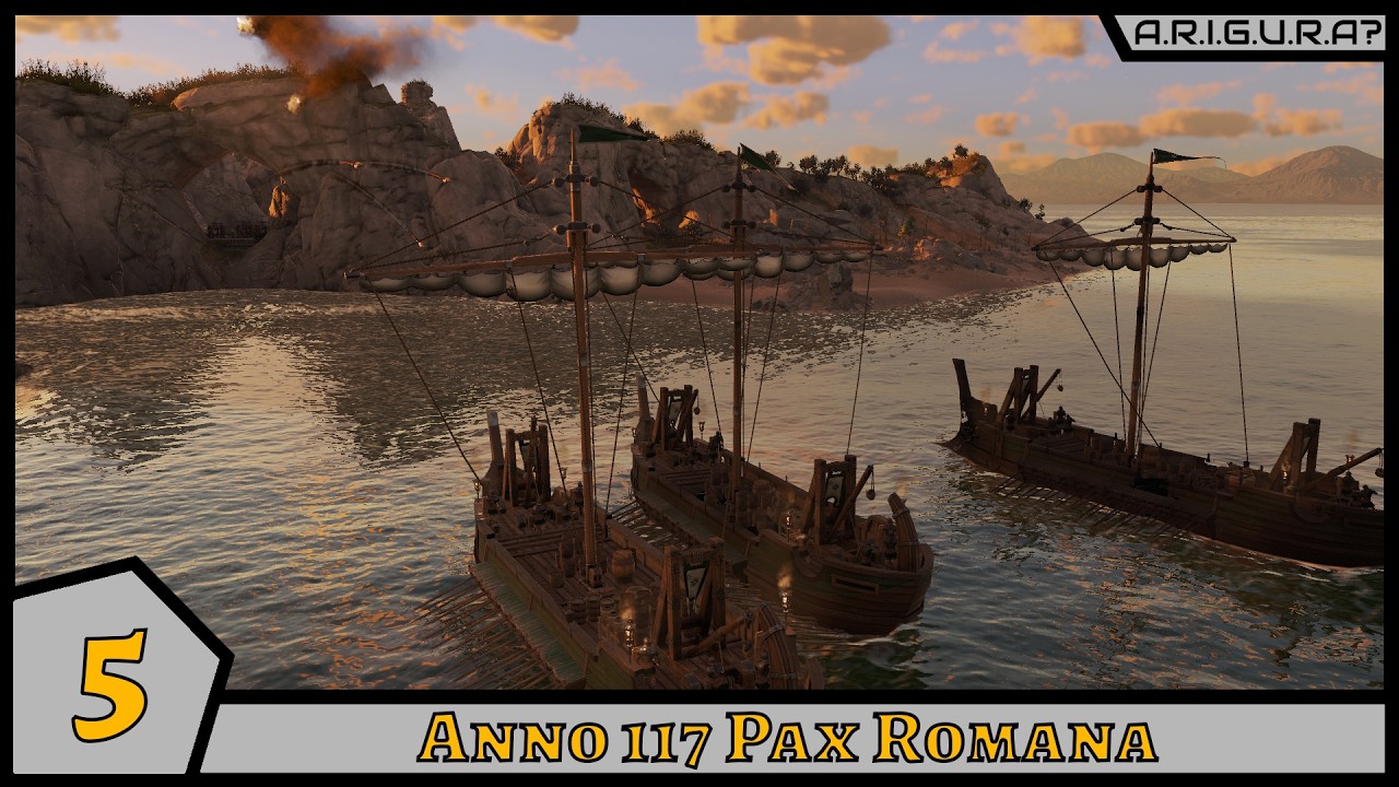 Anno 117 Pax Romana | 5 | Пытался подраться ну и чутка прогресса