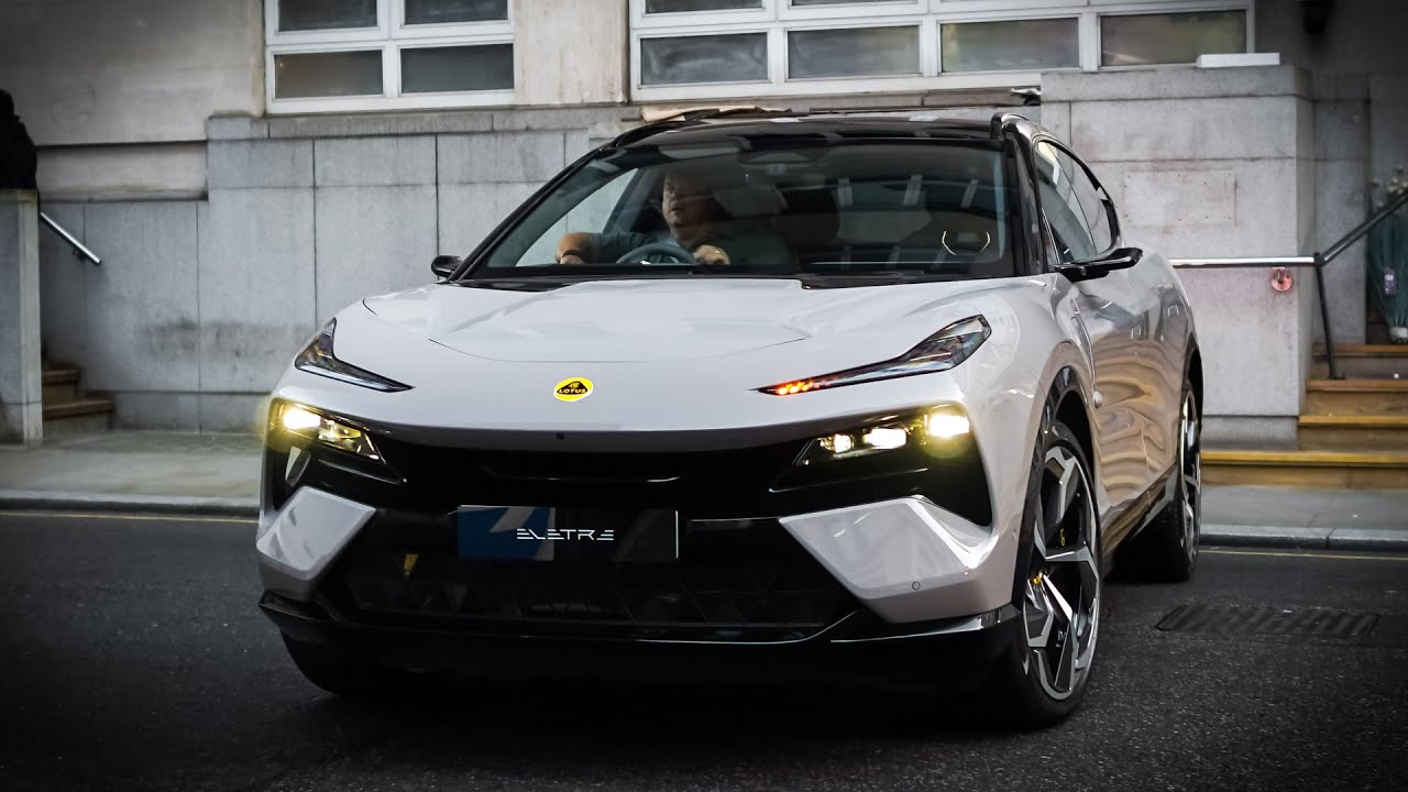 FIRST Lotus Eletre Driving in London!!!