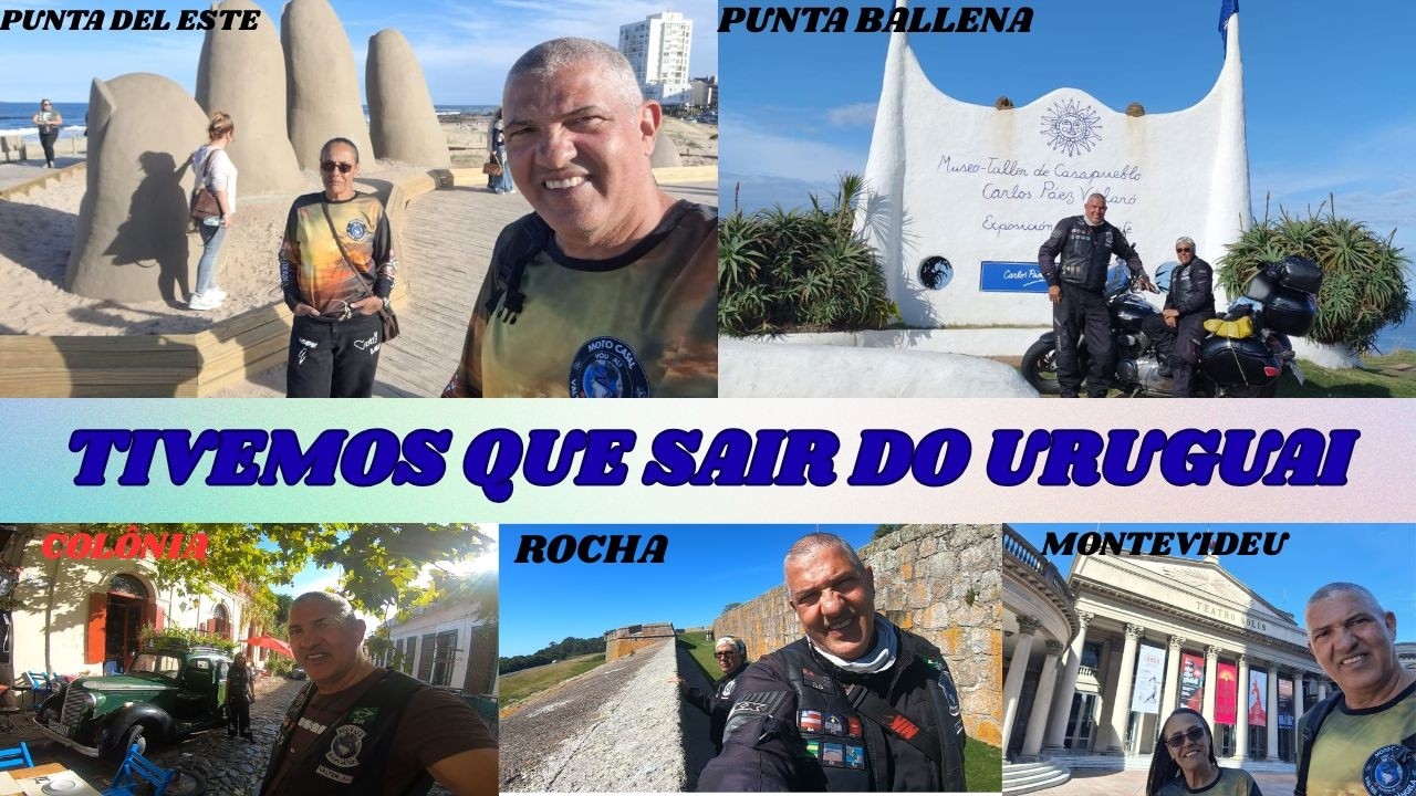 ✅TIVEMOS QUE SAIR DO URUGUAI