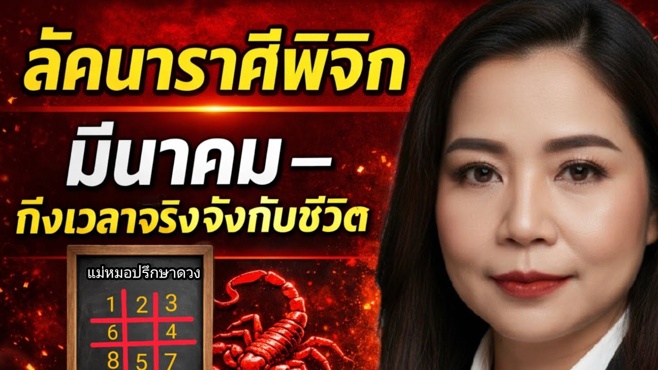 ดูดวงลัคนา ราศีพิจิก ชีวิตจริงจัง อยู่กับความจริงเท่านั้น ดวงเดือนมีนาคม 2569 @Consult_destiny