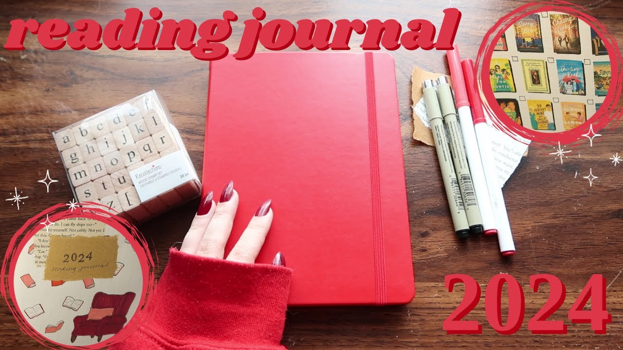 2024 READING JOURNAL SET UP 📚✨ (+ January spreads flip through!)