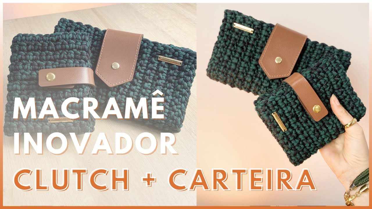 Materiais • Clutch & Carteira Paris | Evento Macramê Inovador [AULA EXTRA]