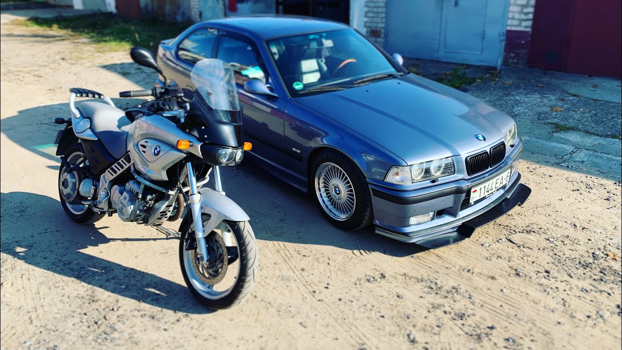 BMW F650 CSПервое знакомства с мотоциклом Проект е36 coupe.Vlog