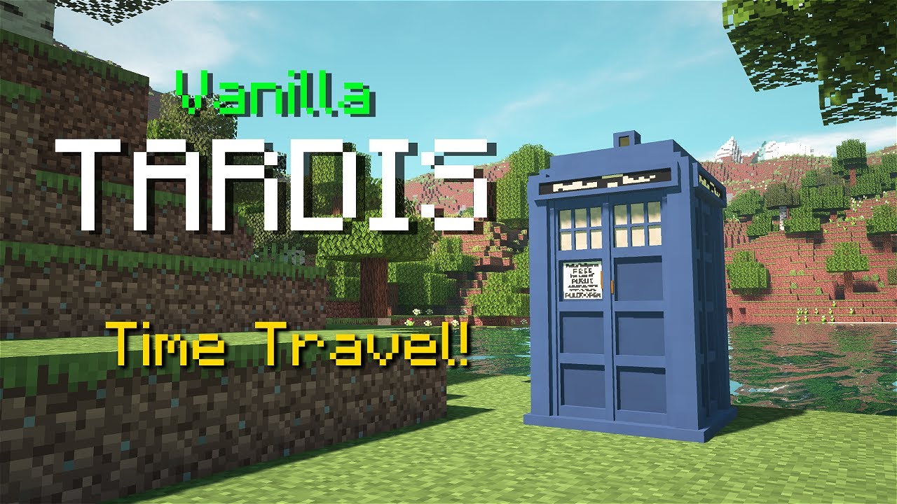 [Vanilla Minecraft TARDIS 1.19] Time Travel!