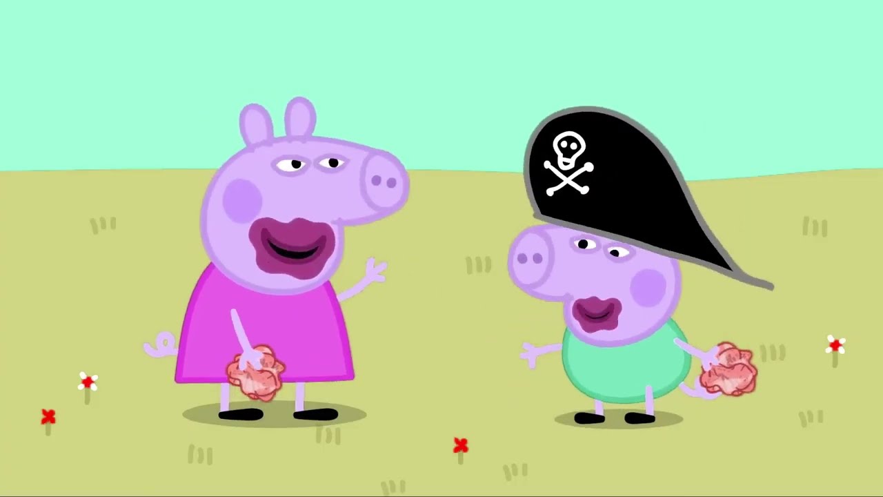 Свинка Пеппа — Подбросим монетку и посмотрим, кто победит!! || Спонсор: Gamavisoin Csupo Effects
