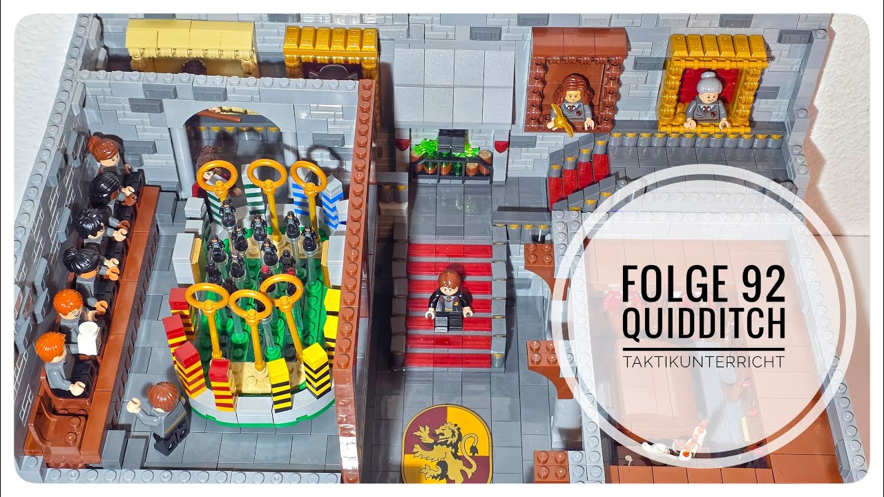 Hogwarts (Harry Potter) aus Klemmbausteinen – Folge 92 - Quidditchtraining (4) // Pennybricks