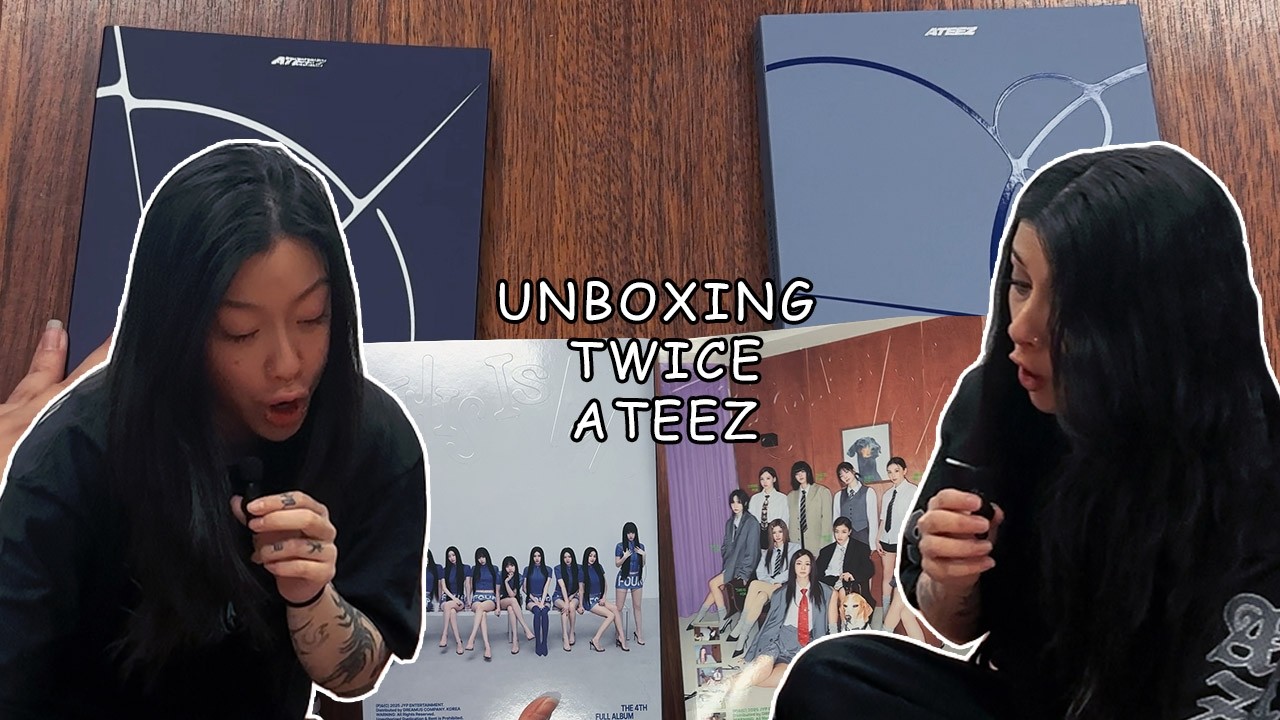 UNBOXING - TWICE THIS IS FOR & ATEEZ GOLDEN HOUR PART 4 | UNBOXING: 4