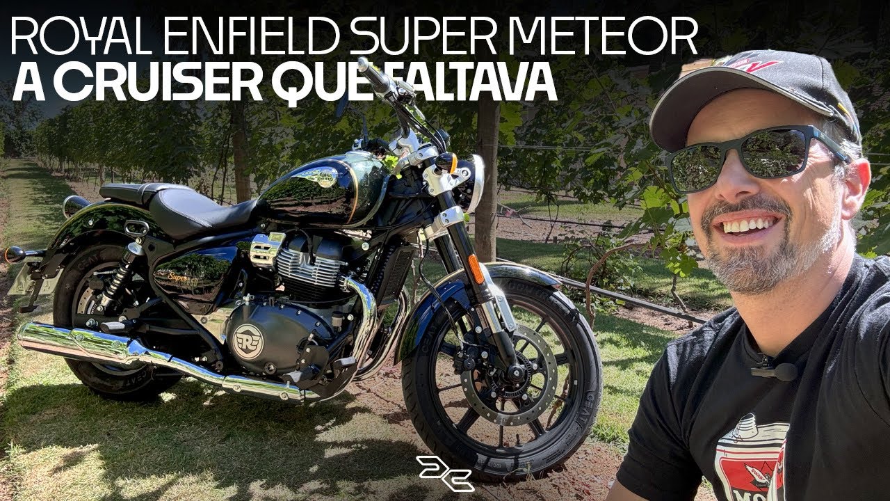 As Cruisers ACESSÍVEIS estão de volta! Royal Enfield Super Meteor 650 oferece MUITO por R$ 34 mil