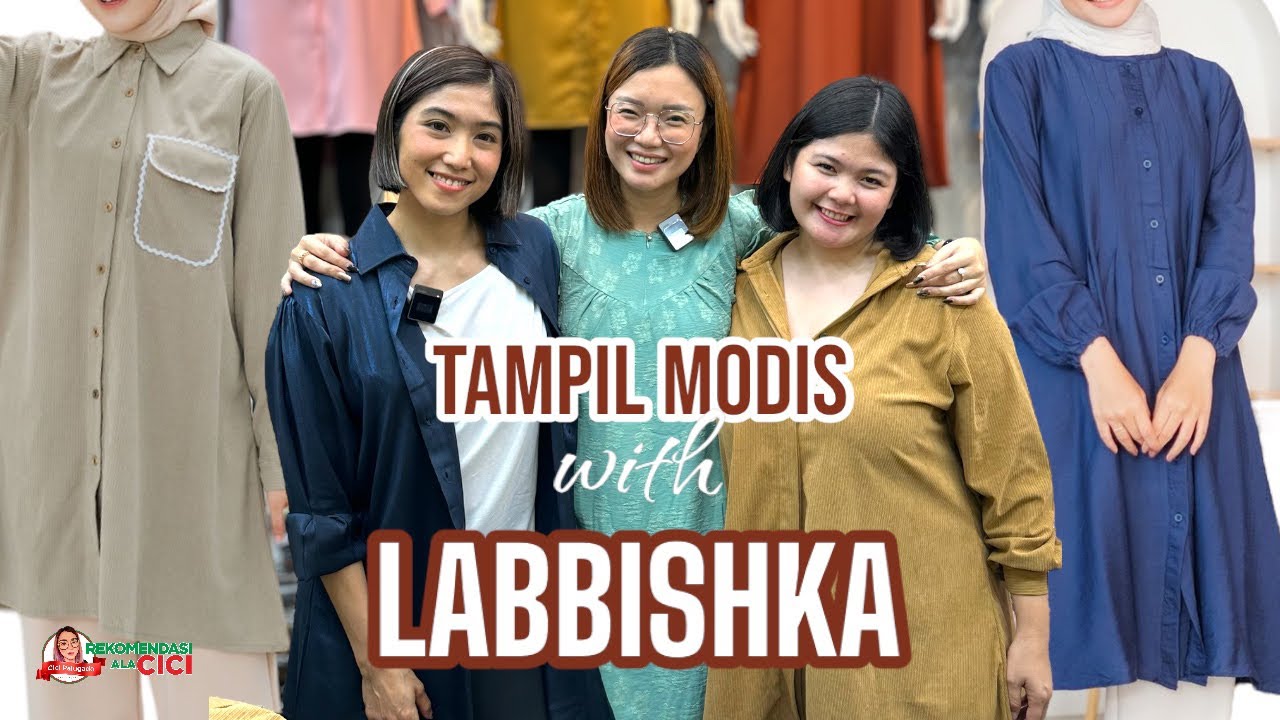 LABBISHKA UNBOXING! SAHABAT TERBAIK PECINTA FASHION MUSLIMAH! #gamispremium #gamis #tunik #midi