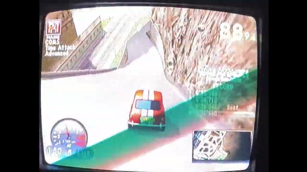 GTI Club: Superminifesta! (Wii, PAL) France Advanced Time Attack Speedrun (2m25s982)